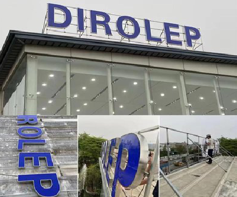 兴义楼顶发光字安装的注意事项。